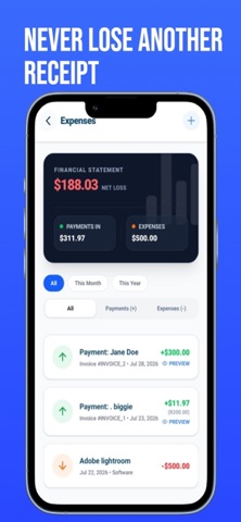 Invoice Maker: InvoiceLite iPhone screenshot