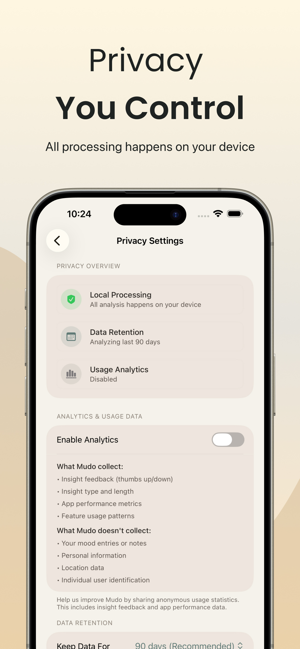Mudo: Anxiety Mood Tracker