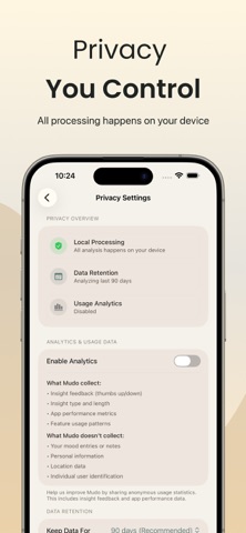 Mudo: Anxiety Mood Tracker screenshot
