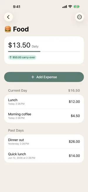 Wren – Daily Expense Tracker screenshot 3