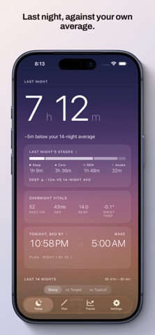 Bedhead: Sleep Tracker iPhone screenshot