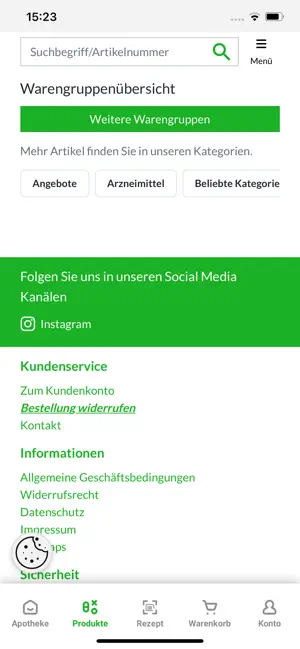 Apotheke Jülich screenshot 2