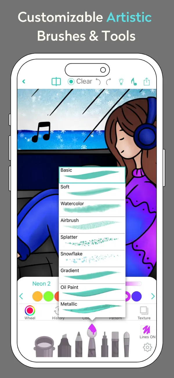 #2. Adult Coloring Book: Chroma (iOS) Av: Sprite Labs