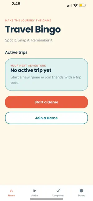 Travel Bingo! screenshot 2