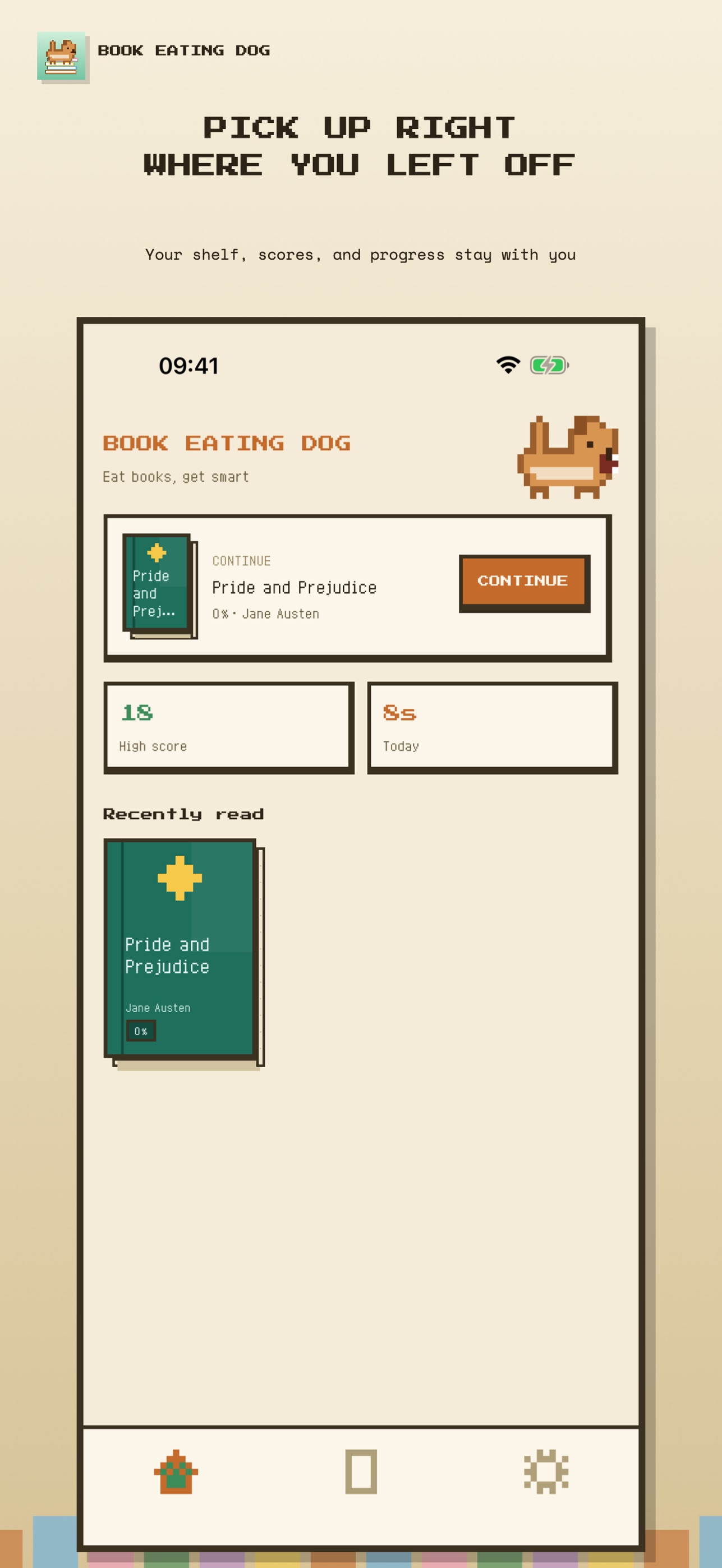 Screenshot 4 of Book Eating Dog