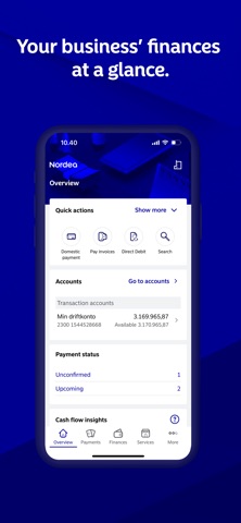 Nordea Business DK Screenshot 1 of 4