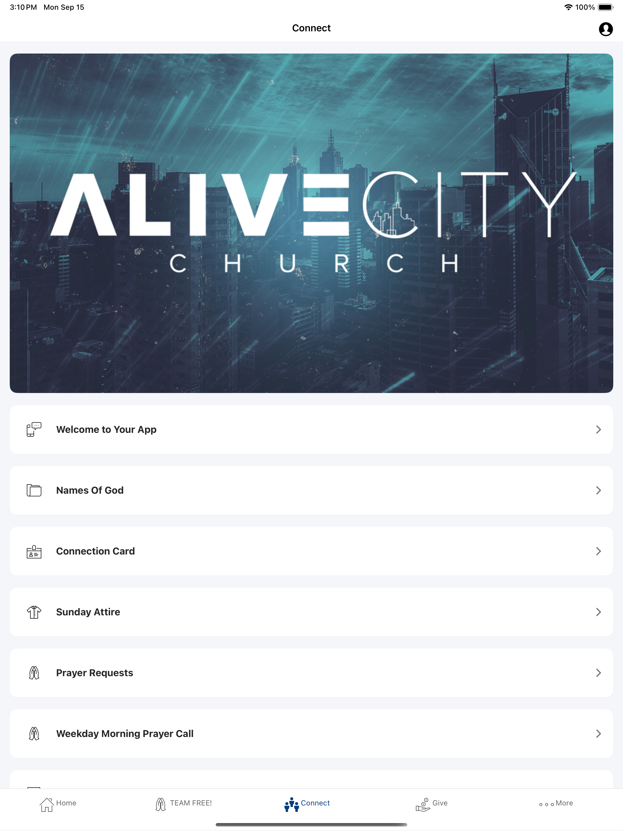 Alive City Church ATL screenshot 4
