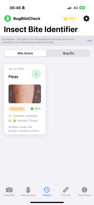 Insect Bite ID: AI Scanner Screenshot 8 of 10