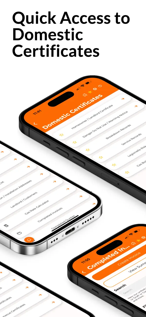 Screenshot #2 pour Gas Certificate App