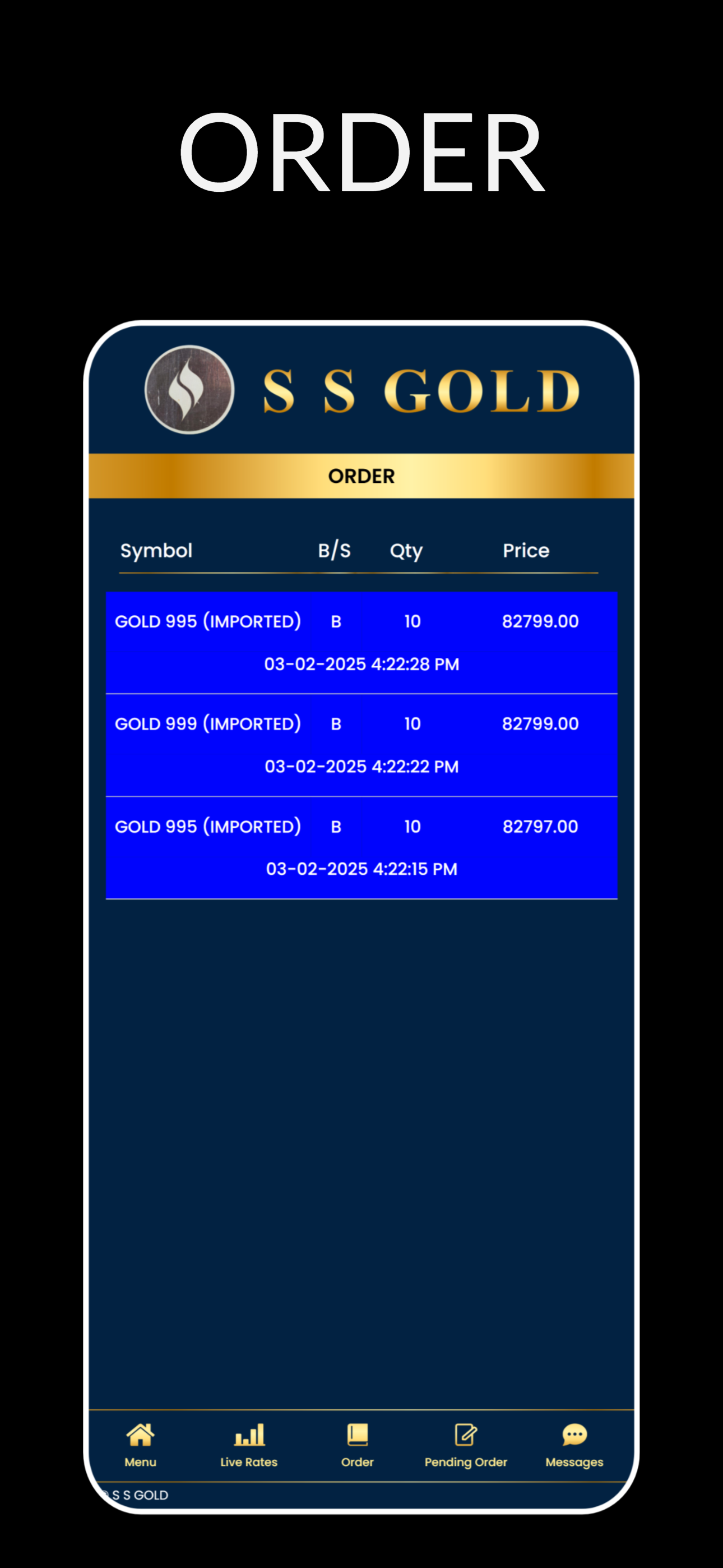 S S Gold LIve screenshot 4