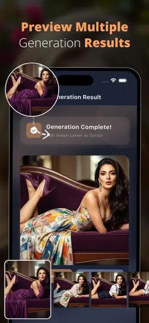WdreaUp - AI Job Styler iPhone screenshot 2
