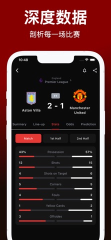 Sporium - 足球即时比分 screenshot