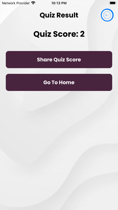 HumanBody Quizzer Screenshot