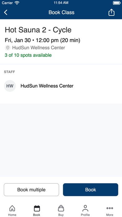 Screenshot #3 pour HudSun Wellness Center
