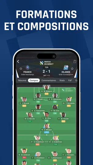 Capture d'écran de Match En Direct - Live Score sur iPhone 6
