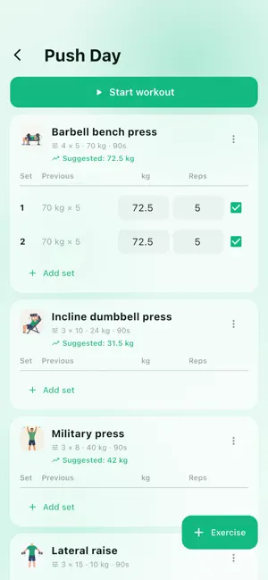 ShiftFit Workout screenshot 2