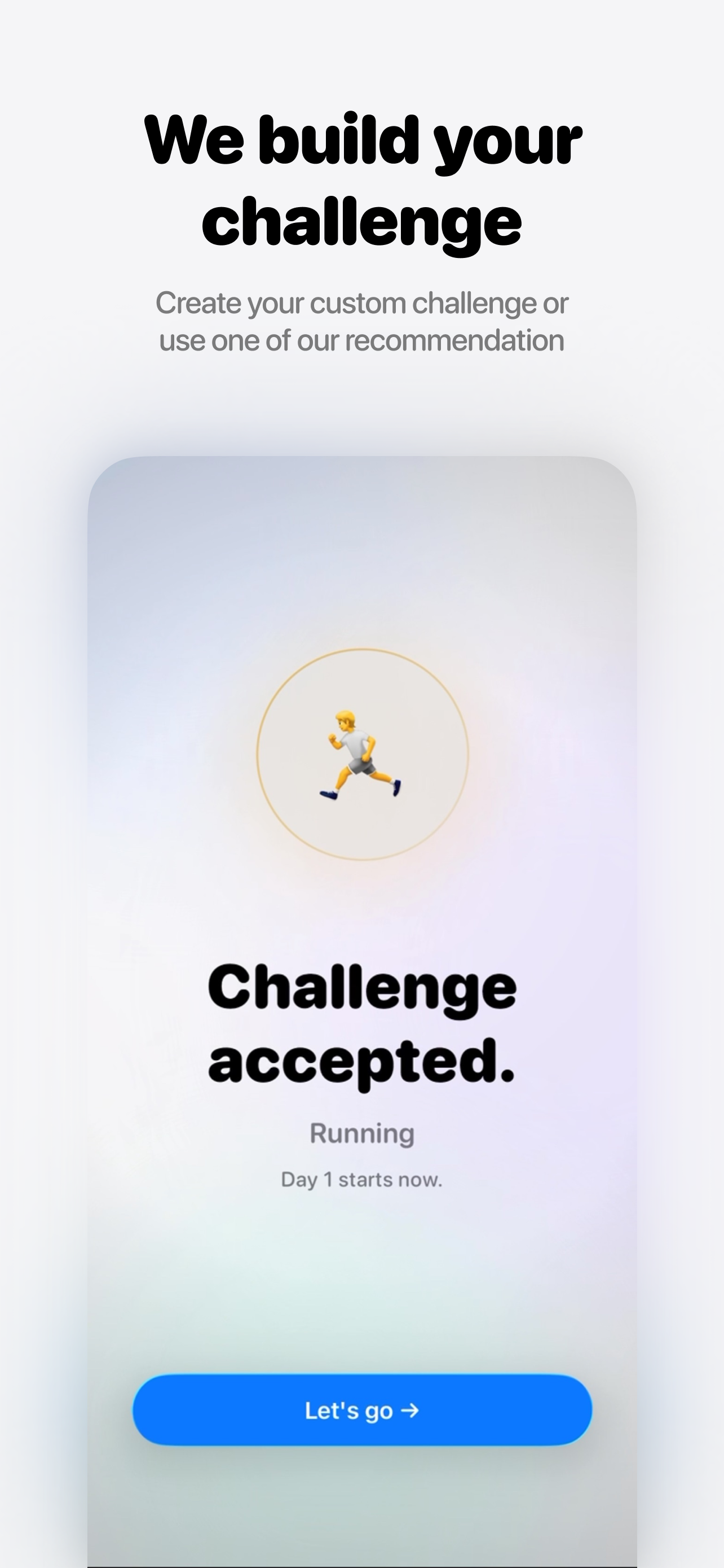 30d - Custom 30 days challenge