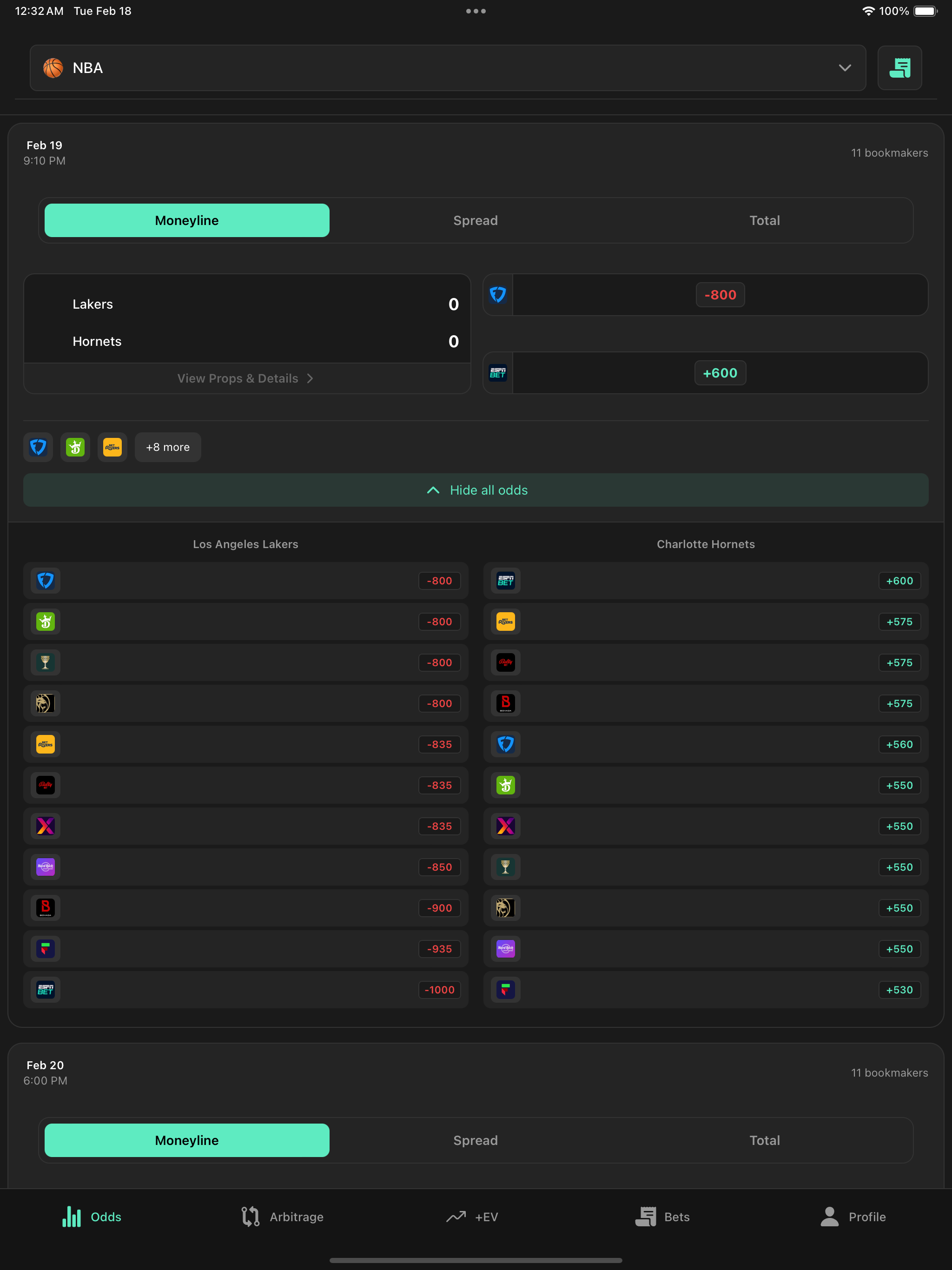 BetterSlip: Data-Driven Bets