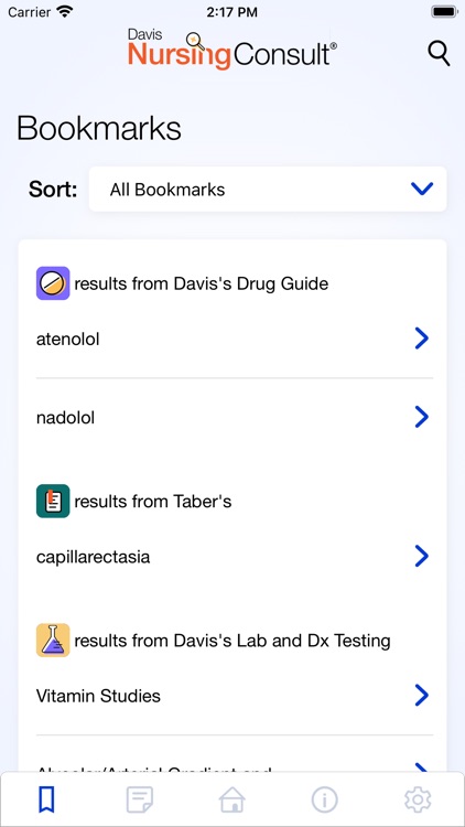 Davis Nursing Consult screenshot-5