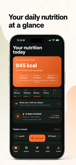 NuriFlow: Kalorien & Makros screenshot 1