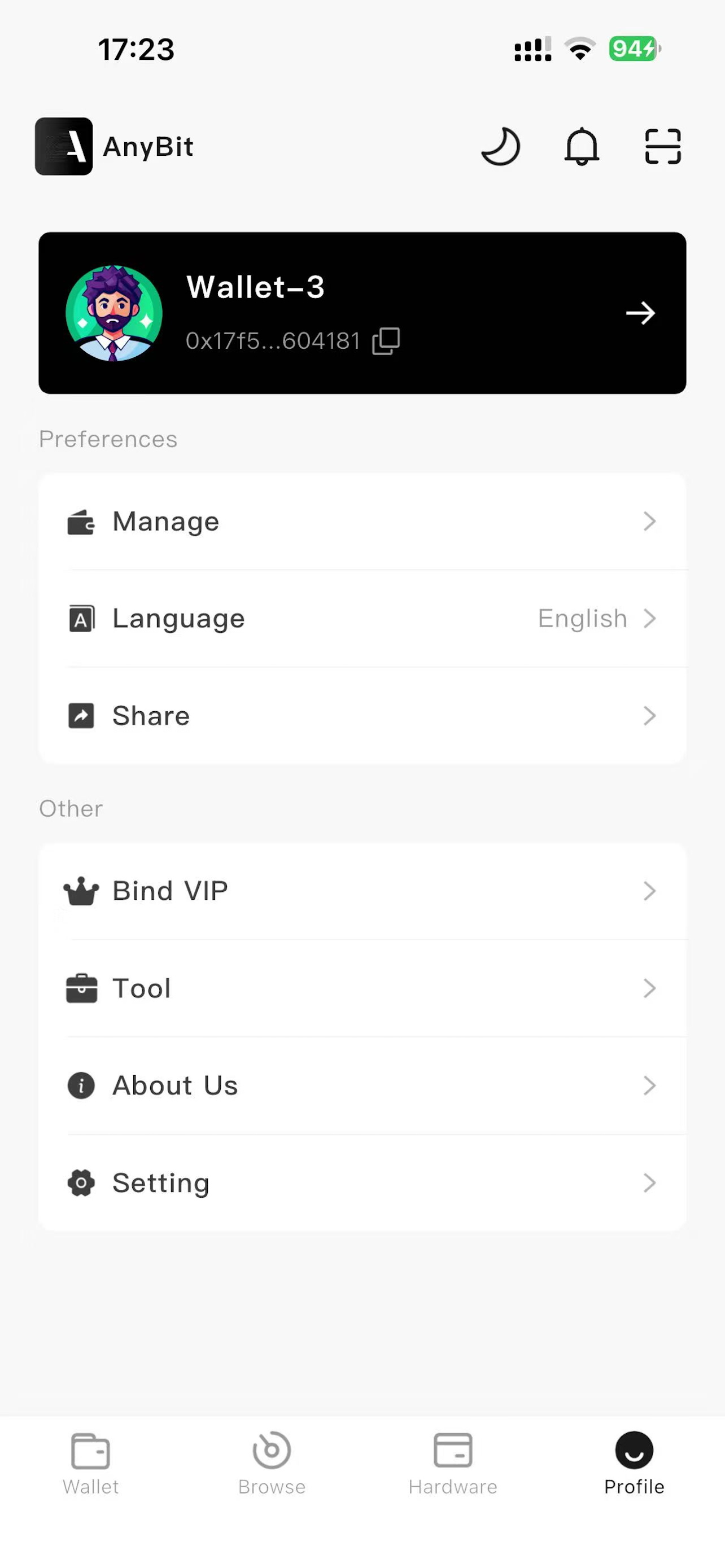 Anybit Classic screenshot 4
