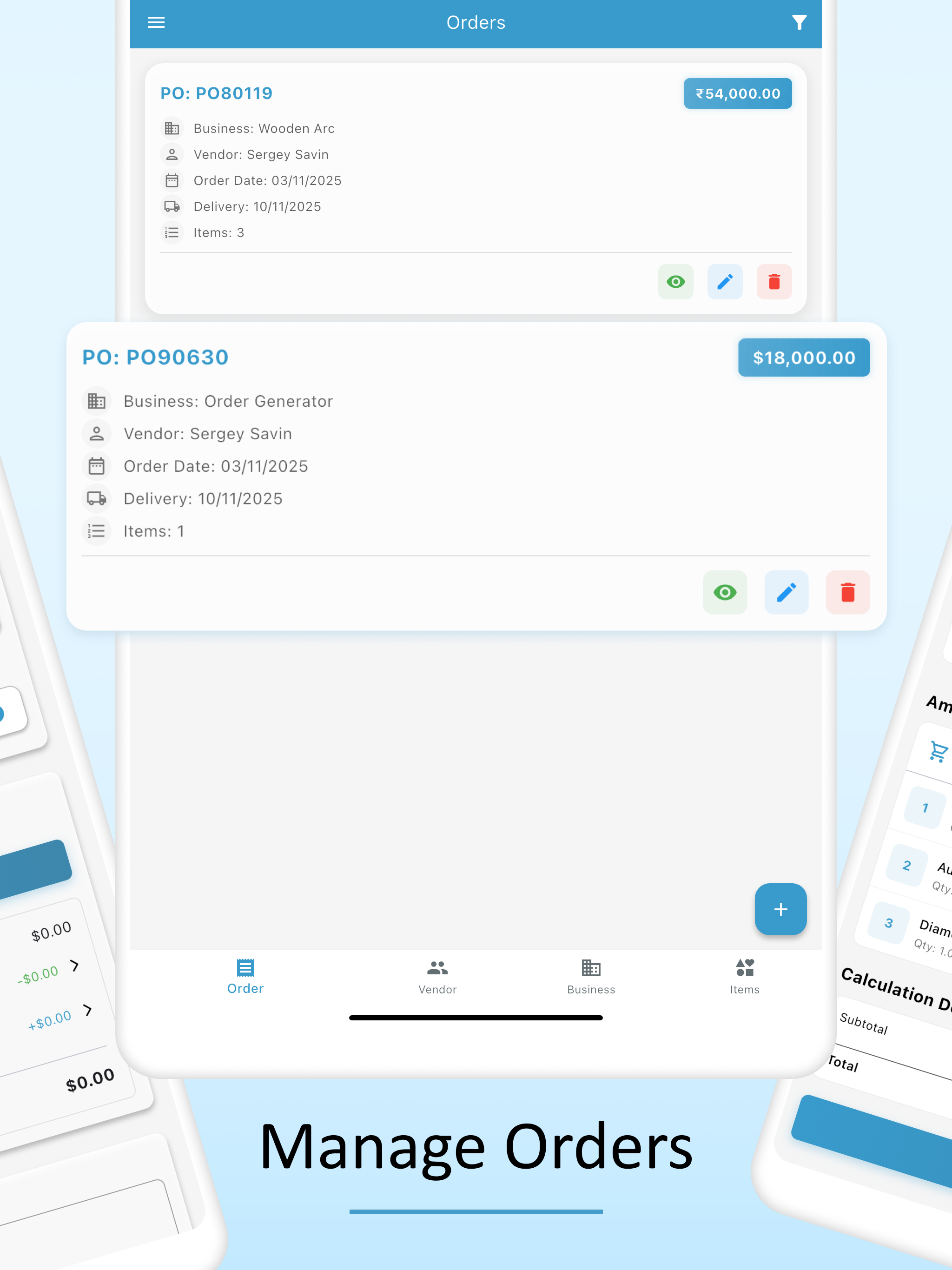 PO: Purchase Order Generator screenshot 11