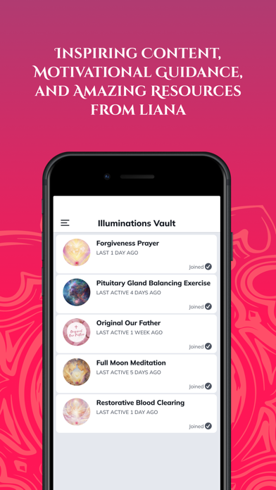 Liana Life iPhone screenshot 1 - Lifestyle app