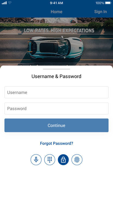 Lake Huron Credit Union Screenshot