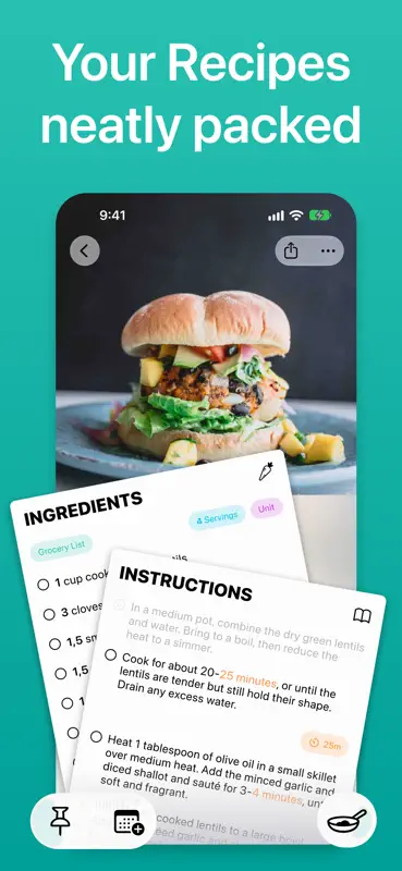 Ambre: Recetas y Recetario screenshot 1 of 8