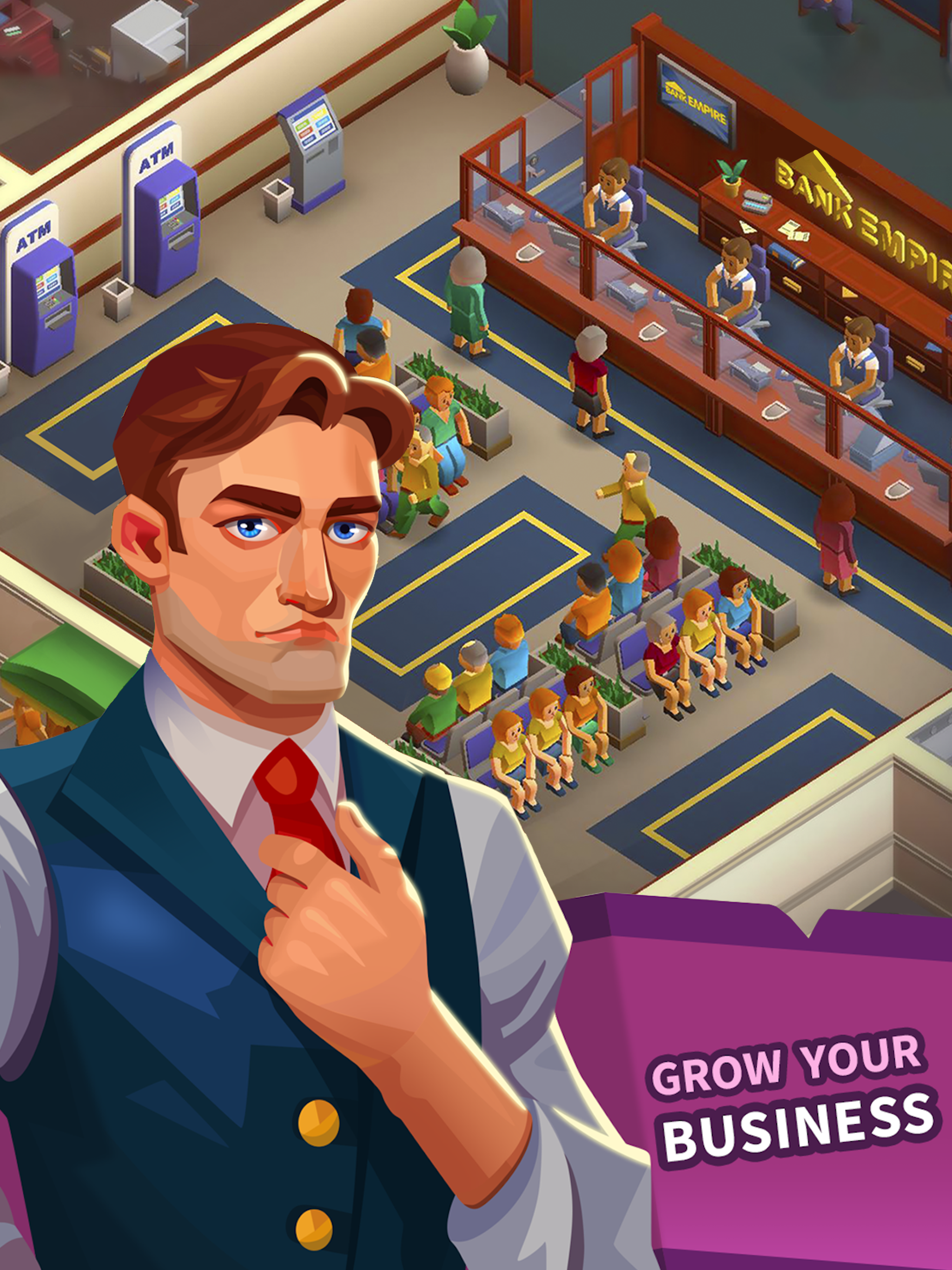 Idle Bank Tycoon - Game Empire