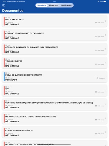 Fapen iPad screenshot