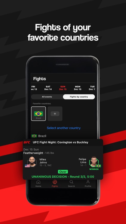 FightApp - MMA Results screenshot-5