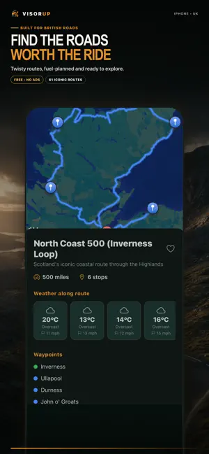 VisorUp screenshot 1