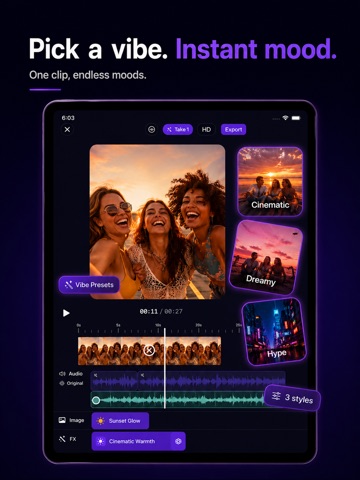 AI Video Editor & Maker – Talk ipad screenshot 4