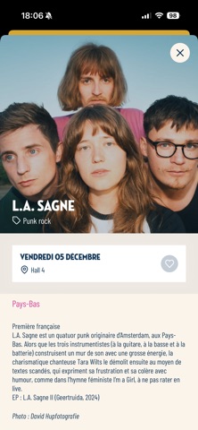 Trans Musicales 2025 app screenshot 3