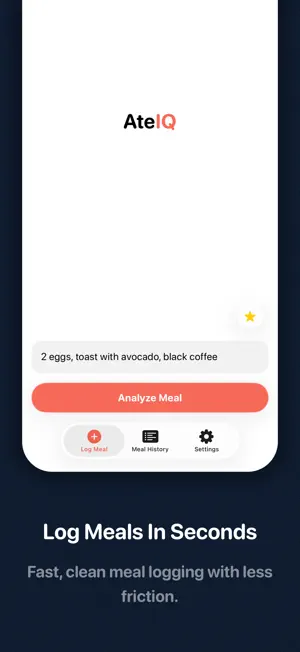 AteIQ: Calorie & Macro Tracker screenshot 1