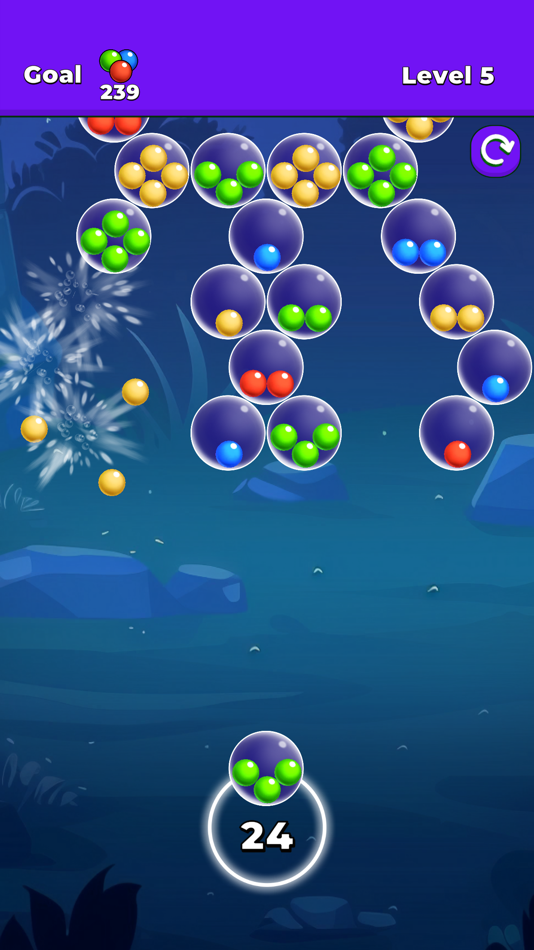 #2. Bubble Marbles (iOS) 由: Fox Craft SRL