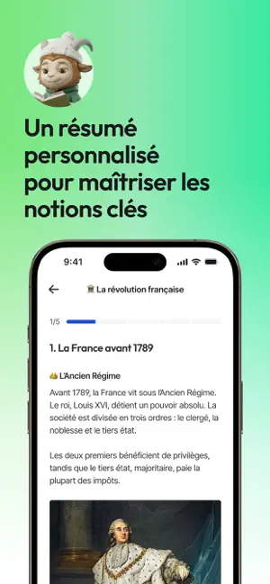 Sherpy - Quiz IA & Révisions iPhone screenshot 2