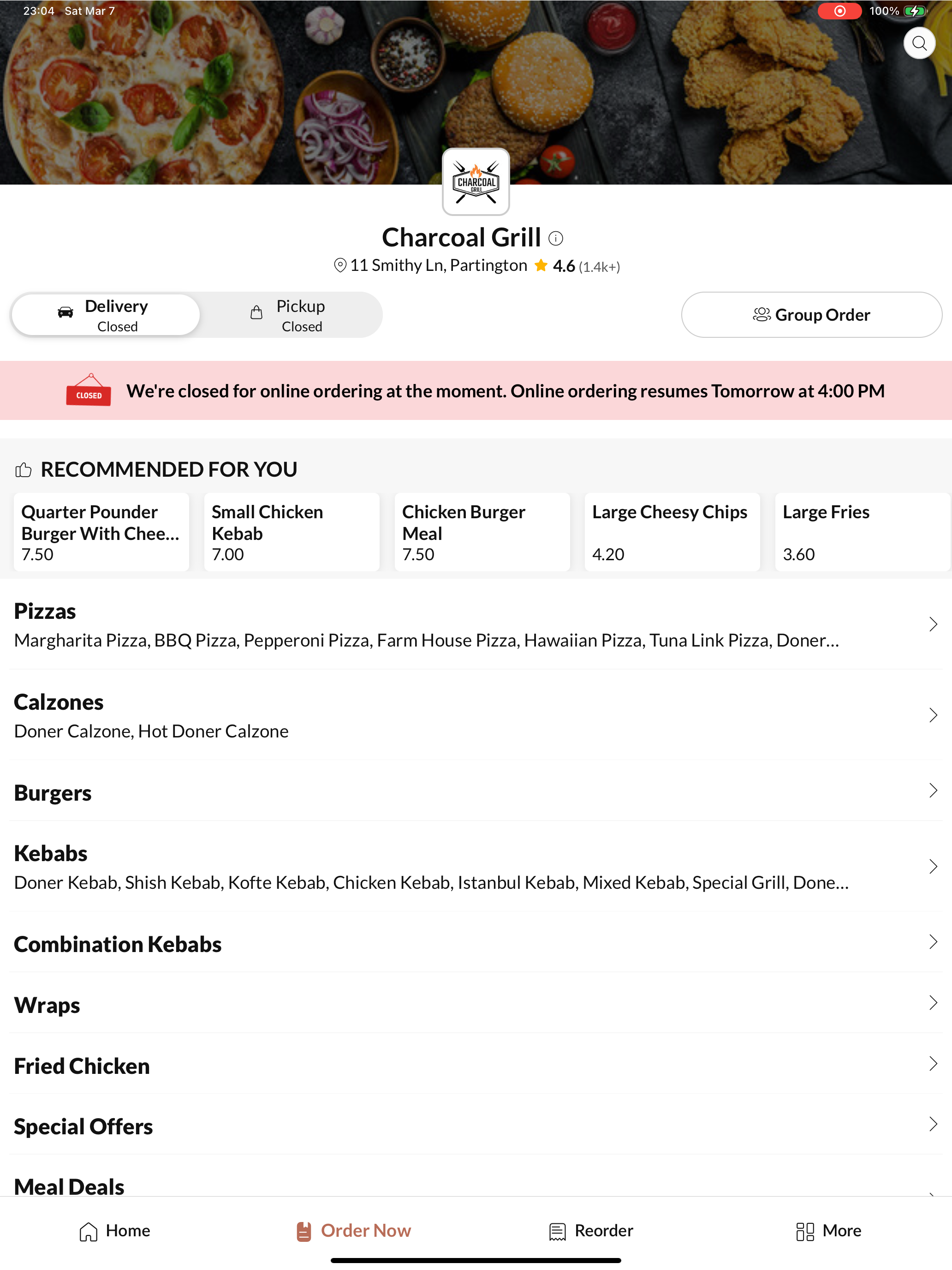 Charcoal Grill, screenshot 6