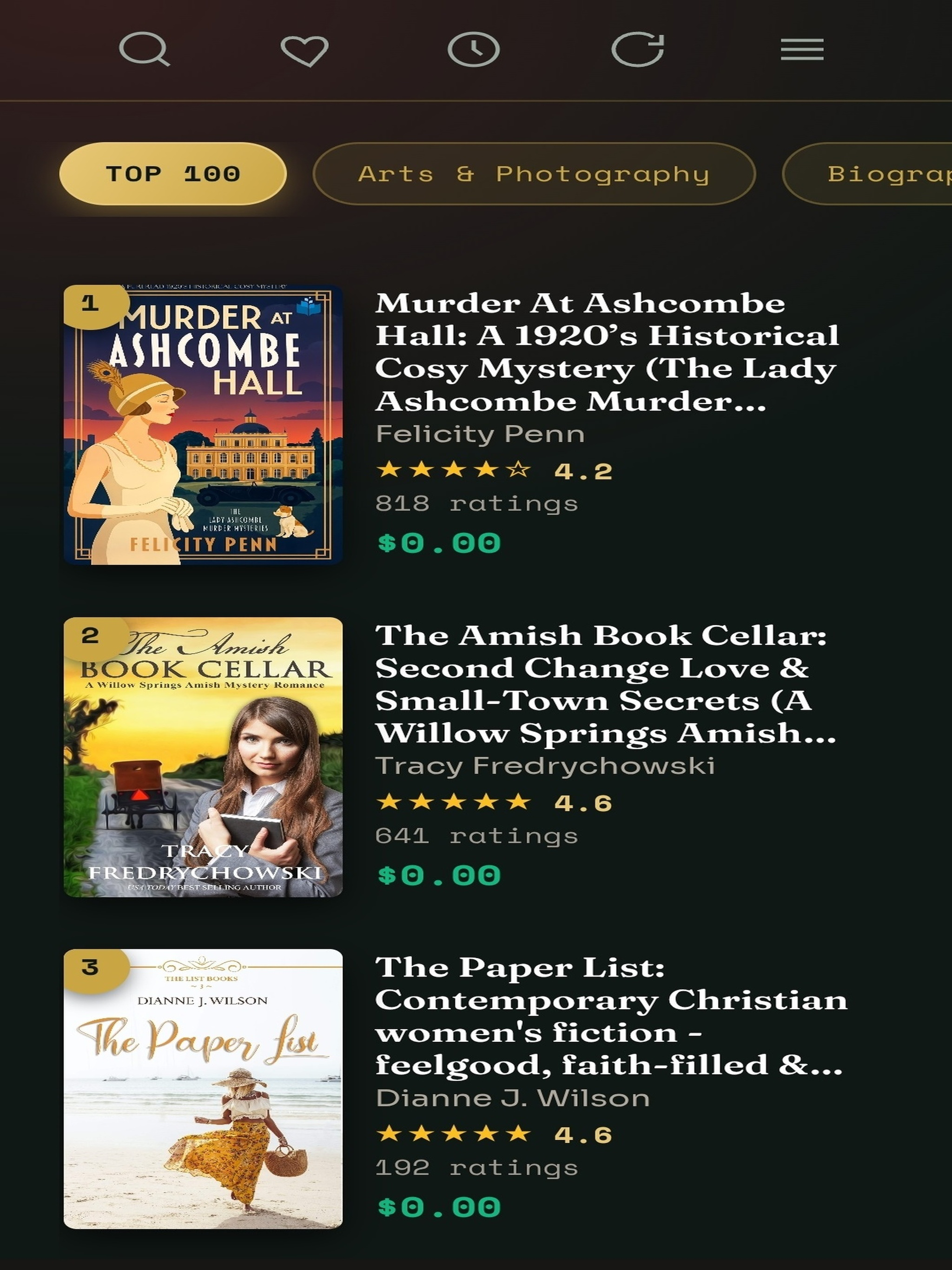 eBooks for Kindle screenshot 6
