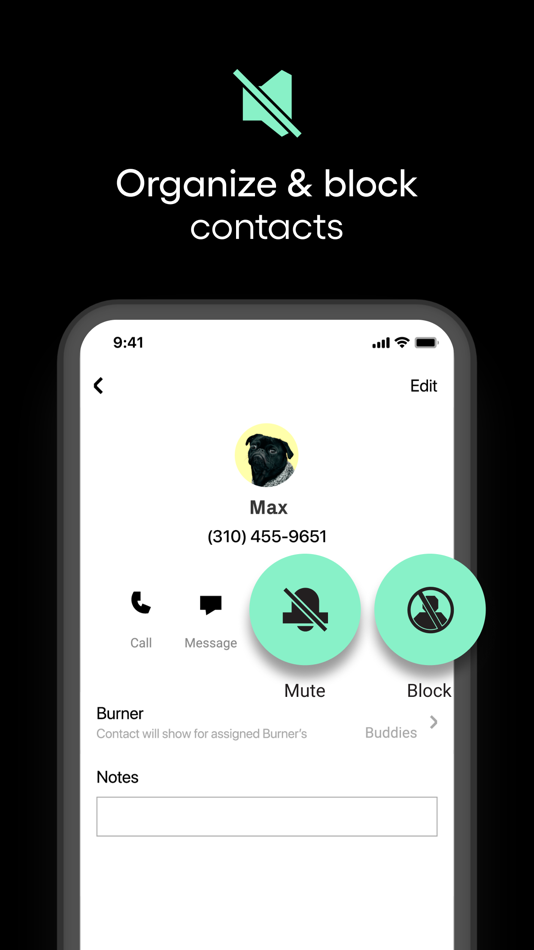 #5. Burner: Second Phone Number (iOS) 由: Ad Hoc Labs, Inc