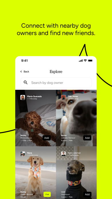 Lev: Meet Dogs & Explore iPhone screenshot 6 - Social Networking app