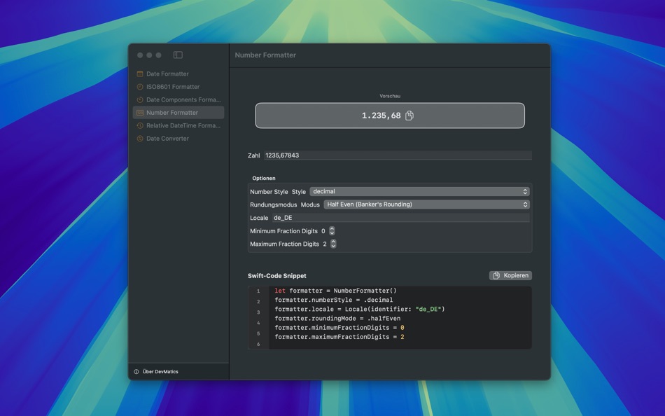 #2. DevMatic Tools (macOS) 由: Thorsten Stark