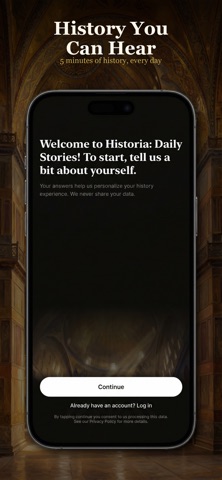 Historia: Daily Stories screenshot