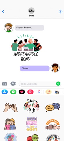 Friends Forever Stickers Pack Screenshot 2 of 4