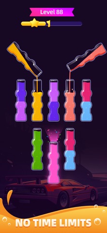 Water Sort: Offline Color Game iPhone screenshot