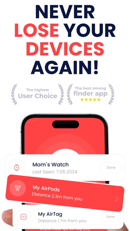 Find My Pods, Lost Device