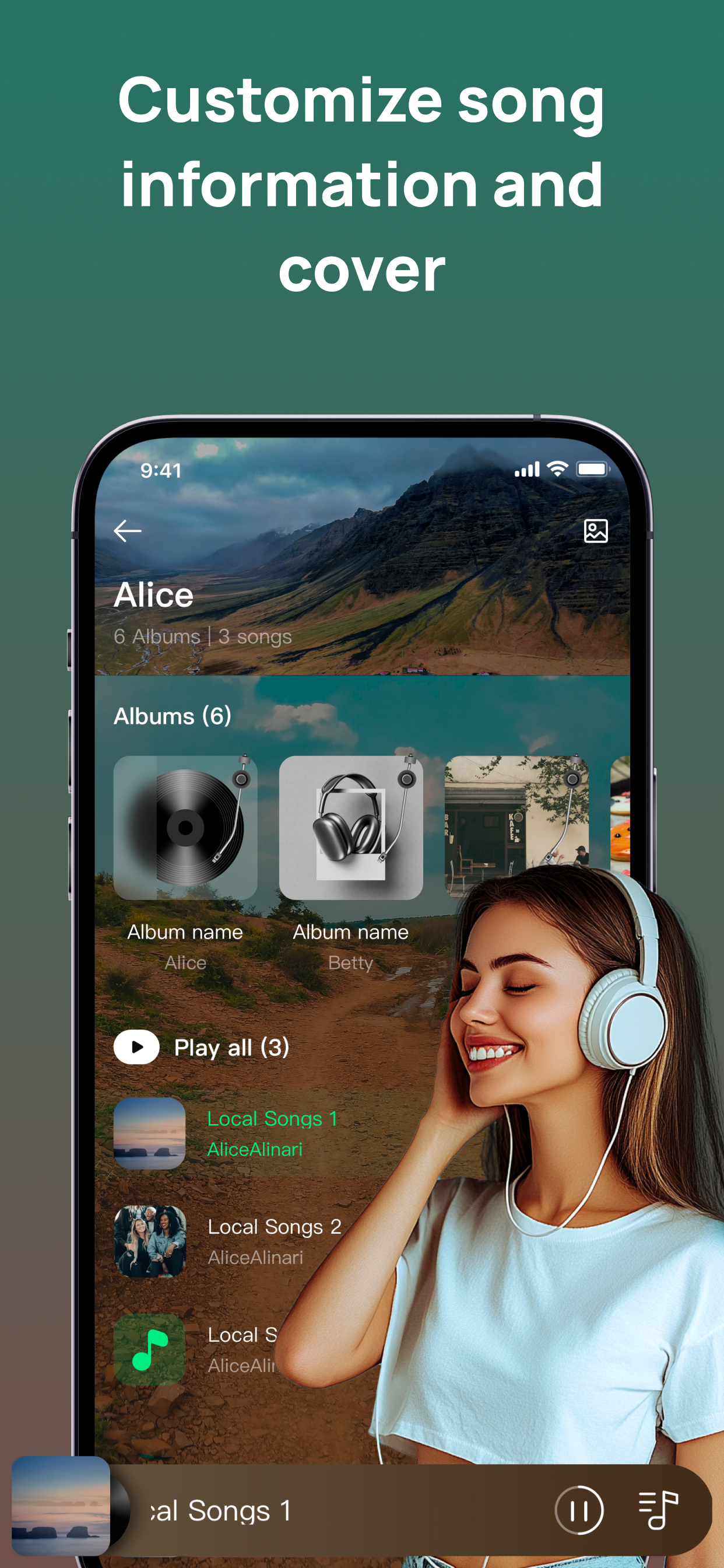 Offline Music Player ‣Play MP3