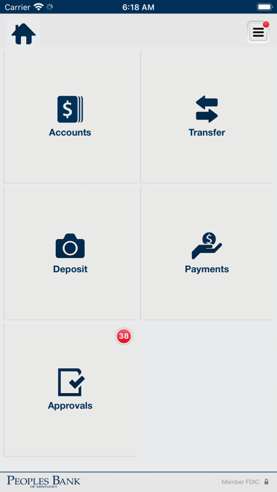 Peoples Bank of KY - Business Screenshot