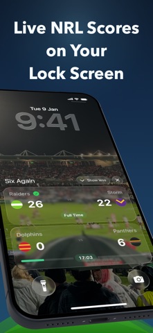 Six Again: Live NRL Scores screenshot